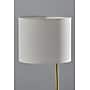 Adesso Wyatt Supercharger Incandescent Desk Lamp, 22"H, Antique Brass/Off-White (2610-21)~#|#~D18B8256-61B9-4CD8-807326FDE3E5ABE0_sc7