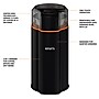 Krups Silent Vortex Blade Coffee Grinder, Black (GX332850)~#|#~D18F8F5C-573D-4215-A1B9AE4B1091FFB0_sc7