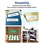 Avery Laser/Inkjet Rectangle Multipurpose Labels, 11" x 3", White, 500 Labels/Box (94265)~#|#~D1906DF5-572B-41E4-B37EB22EF55D7BDC_sc7