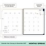 2027 Blue Sky Day Designer 8.5" x 11" Weekly & Monthly Planner, White/Blue (161670)~#|#~D190B8E2-E5BA-4411-A054E3EF612AD862_sc7