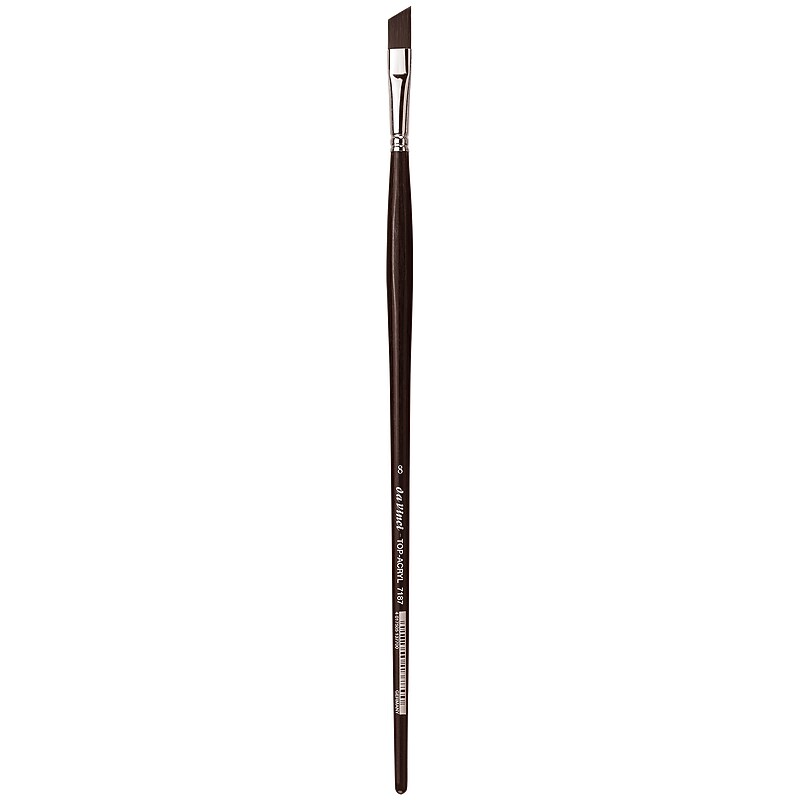 da Vinci TOP-ACRYL Acrylic & Oil Synthetic Bristle, Slant Brush (DVXVA71878) image 1