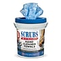 Scrubs Cleaning Towels, 10" x 12", White/Blue, 72 Towels/Pack (ITW42272)~#|#~D1983FFE-BF53-4CB8-934C8CEE73B0BBBA_sc7