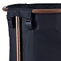 Household Essentials 64-Gallon Rolling Hamper, Polyester, Black (6421-1)~#|#~D19C3C71-56AC-4DA1-97573C8C892598D1_sc7