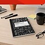 STAPLES Composition Notebook, 7.5” x 9.75”, Graph Ruled, 80 Sheets, Black/White~#|#~D19CFDC8-AD3E-45C2-B7B0154CAF77A428_sc7