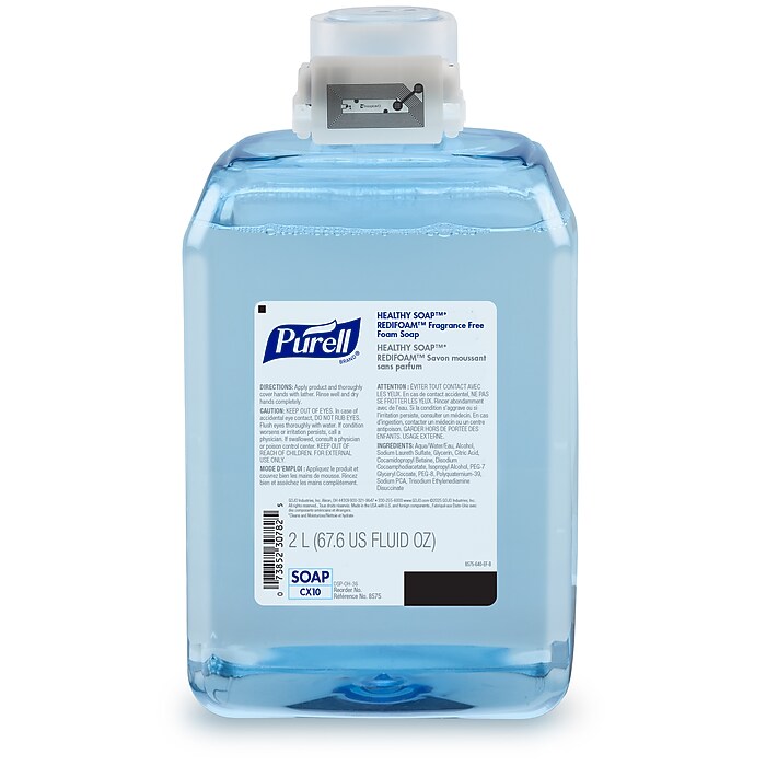 Purell CX10 Foaming Hand Soap Refill for CX Dispenser, Fragrance