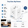 Uncaged Ergonomics Cube 5-Outlet 4-USB Port Surge Protector, 10', White (PC-W-C)~#|#~D1A06BCA-AD82-4F1D-9B9EFE069B965E26_sc7