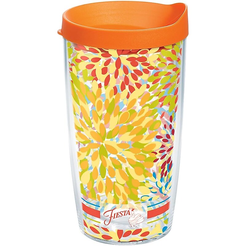Tervis Fiesta Poppy Calypso Tumbler, 16 oz. (093597812880) image 1