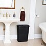Mind Reader 10.57-Gallon Laundry Hamper with Lid, Plastic, Black (40HAMP-BLK)~#|#~D1AA40CC-4B38-42B0-A9CC44AB9C3FA683_sc7