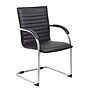 Boss Vinyl Side Chair, Black/Chrome Frame, 2/Pack (B9536-BK-2)~#|#~D1AEA27E-C805-4BA2-83A3DD7558378532_sc7