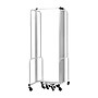 National Public Seating Robo Series 9-Panel Folding Mobile Room Divider, 72"H x 210"W, Clear Acrylic (RDG6-9CA)~#|#~D1AF466C-09E8-4A1A-9824B3955D605B5A_sc7