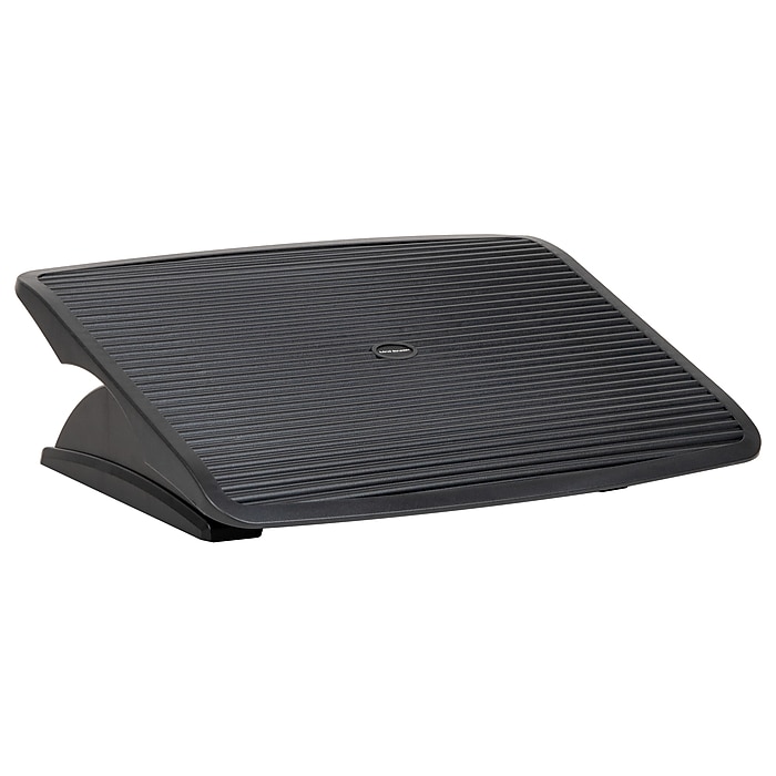 Mind Reader Tilt Adjustable Footrest, Black (FTLINE-BLK) | Staples