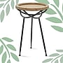 Adore Decor Easton Side Table, Light Beige (FUST10019A)~#|#~D1B4D0FF-391B-41CD-92C5B82AFCD36AEC_sc7