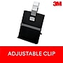 3M Document Stand with Clip & Guide Bar, Black (DH340MB)~#|#~D1B81892-93AB-4E0E-B27DD80E2A67645F_sc7