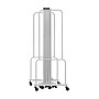 National Public Seating Robo Series 7-Panel Folding Mobile Room Divider, 72"H x 164"W, Grey Fabric (RDG6-7PT02)~#|#~D1BC1D3C-27AE-4C49-8E4139B8D3FB77CF_sc7