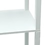 Simple Designs Etagere Organizer 62.5" Floor Lamp with Rectangular Shade, White (LF1014-WHT-CCLB)~#|#~D1BEA8EE-3783-4823-BD857F496862FB75_sc7