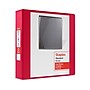 Staples 2" 3-Ring View Binder, D-Ring, Red (ST60222)~#|#~D1C06E93-A3D5-4A2E-A4DDDB3162CC7985_sc7