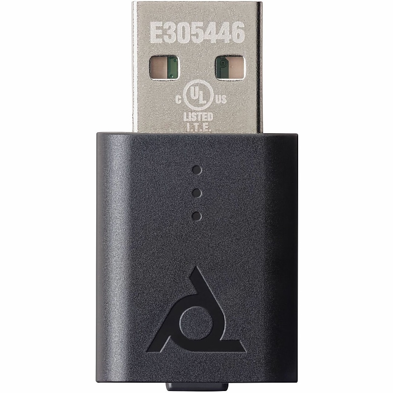 Poly D400-M USB-A Wireless Noise Canceling Headset Adapter, MS Certified (85T34AA#ABA) image 1