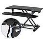 FlexiSpot M7 Series 35"W Manual Rectangular Adjustable Standing Desk Converter, Black (M7-E-35B)~#|#~D1C233B4-27EC-404B-BF3A65366A327756_sc7