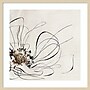 Amanti Art Golden Line Flower II by Alex Black Wood Framed Wall Art Print, 25"W x 25"H (A42679036939)~#|#~D1C44D9B-48AC-4877-9C4A136FEF973524_sc7