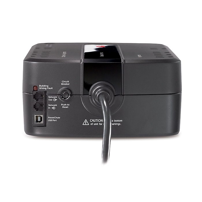 APC Back-UPS 650 Battery Backup & Surge Protector w/ USB, 8