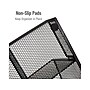 Mind Reader 8-Compartment Metal Mesh Desk Organizer and Office Supplies, Black (DORGSET-BLK)~#|#~D1C60796-ABD3-48C5-BE5AD45BA67B1C19_sc7
