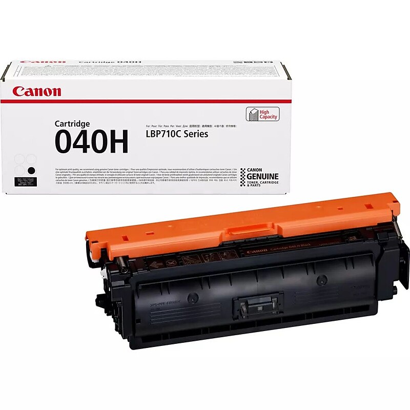 Canon 040H Black High Yield Toner Cartridge (CNM0461C001AA) image 1