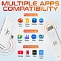 Delton D8 Wireless HDMI Transmitter and Receiver, USB-C to HDMI, 1080p, 2.4/5 GHz Dual-Band, 98 ft. Range, White (DVAD8WH)~#|#~D1C86632-DAF6-4B2A-B4D02CB06B8303C0_sc7
