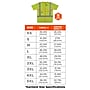 GloWear 8282 High Visibility Short Sleeve T-Shirt, ANSI Type R Class 2, Lime, X-Small (21831)~#|#~D1CAFD1B-4350-4A74-9B7A4B59838850BA_sc7