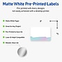 Avery Laser/Inkjet Rectangle Multipurpose Labels, 2" x 3", White, 80/Pack (S00F3R)~#|#~D1CBC178-547A-4C4E-B54ECAF8968F2C6E_sc7