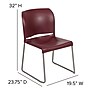 Flash Furniture HERCULES Series Plastic Contoured Stacking Chair, Burgundy, 5/Pack (5RUT238ABY)~#|#~D1CC92AC-5F53-4804-AD1196F15A591429_sc7