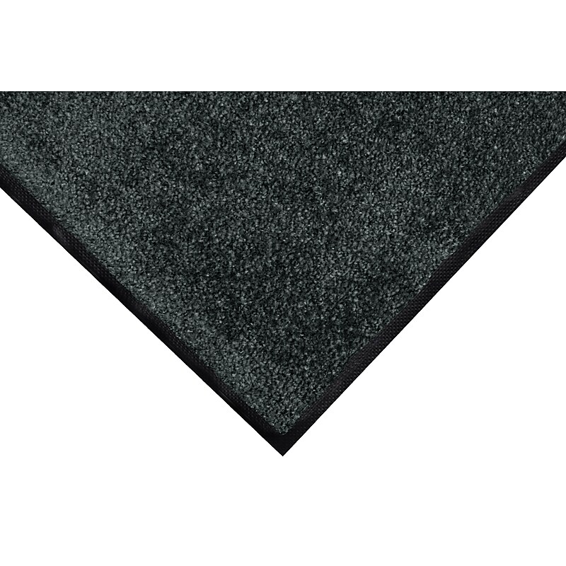 M + A Matting ColorStar Commercial Wiper Entrance Floor Mat, 3' x 5', Slate (1004335140) image 1