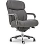 La-Z-Boy Sutherland Ergonomic Faux Leather Swivel Computer and Desk Chair, Gray (CHR10048B)~#|#~D1CF3758-9B99-4618-893462300D4B5B4F_sc7