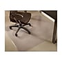 Staples Office Chair Mat, Clear Floor Mats, Medium-Pile Carpets, 60 x 46 Inch, Smooth Glide~#|#~s1225920_sc7