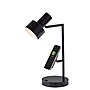 Adesso Rowe Supercharger Incandescent Desk Lamp, 19"H, Black (2606-01)~#|#~D1DE8357-949B-4B64-93B8DDA73AD522A5_sc7