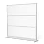 Luxor Translucence 3-Panel Room Divider, 70"H x 70"W, Translucent Plastic (PPWL010)~#|#~D1E4B868-C3F9-40D7-9347C549CE9593A8_sc7