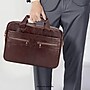 SaharaCase Leather Briefcase, Laptop Compatible, Light Brown (LT00083)~#|#~D1EB381E-C17E-4C1C-A1789B56CB7EC61B_sc7