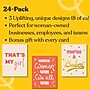 Hustle & Hope Women’s Empowerment Encouragement Cards, 5.5" x 4.25", Multicolored, 24 Cards/Pack (WOM001)~#|#~D1F5C4C7-E873-43E4-A9A049B27587B4B5_sc7