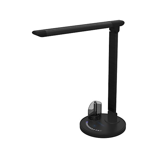 Viribright LED Desk Lamp, 17", Flat Black (850070) Staples