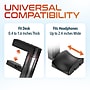 Delton HS7 Headset Stand with Under-Desk Holder and 3 USB-A Ports, Black (DHS3USB)~#|#~D201208E-DFF9-414C-88C5CEE639295A63_sc7