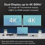 Plugable Thunderbolt 4 & USB4 HDMI Docking Station, 96W, Silver/Black (TBT4-UDX1)~#|#~D201A71C-DCE0-4696-987B8D34B3D4B70D_sc7