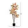 Nearly Natural 4' Autumn Sumac Artificial Fall Tree (T4739)~#|#~D201D74C-2A42-48CA-A4578031F5BBCF05_sc7