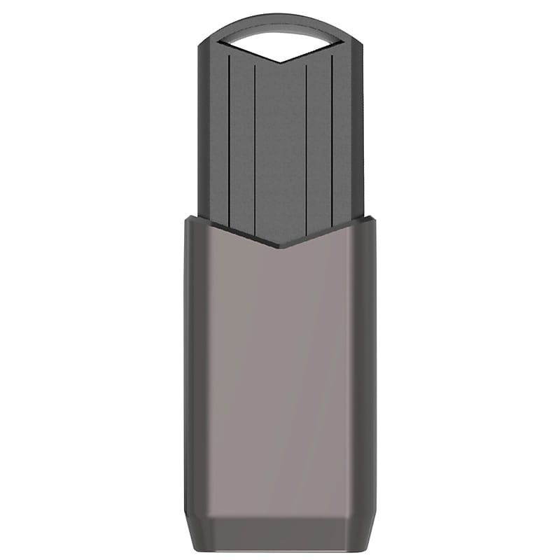 Centon DataStick PUSH 512GB USB 3.2 Gen 2 Flash Drive, Graphite (S1-U3.2J2-512G) image 1