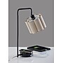 Adesso Dover Supercharger Incandescent Desk Lamp, 22.25"H, Black/Beige (2616-01)~#|#~D203F4B5-1957-4749-B4B5D26893E58EF2_sc7