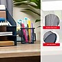 Staples Metal Mesh Pen Cup, Navy Blue (ST63819)~#|#~D204EE47-FFE9-41A7-94298E9F1AD05A4E_sc7