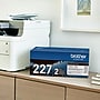 Brother TN-227 Black High Yield Toner Cartridge, Up to 3,000 Pages, 2/Pack   (TN2272PK)~#|#~D20800A9-B70C-4E1B-A969F056C3C1C29A_sc7
