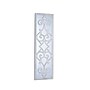 Household Essentials 46.75" Large Framed Decorative Scroll Wall Mirror with Wood Frame and Carved Overlay, White (HH2360-1)~#|#~D2093F79-F0E8-40E2-96694FFEE38D485F_sc7