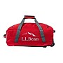 L.L.Bean Adventure 22" Polyester Telescoping Carry-On Travel Duffel with Wheels, Dark Red (1000209696)~#|#~D20C7C6B-91E5-413E-89301A791025AD82_sc7