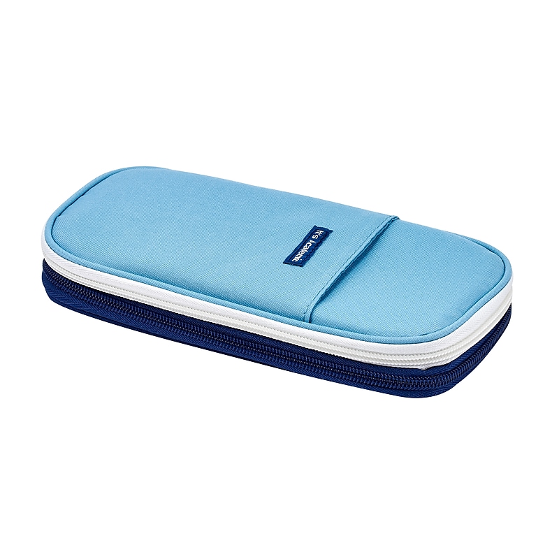 Bostitch Lockermate Expanding Pouch, 1.25" x 4.5" x 1.25", Blue (24363-BL) image 1