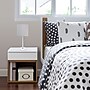 Simple Designs 19.5" LED Table Lamp, White/Gray Shade (LT2024-GOW-CCLB)~#|#~D2197638-BF6D-462B-9FF7A48470EA17AD_sc7