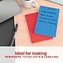 Staples Ultra Sticky Notes, 4" x 6", Summer Breeze Collection, Lined, 45 Sheets/Pad, 24 Pads/Pack (ST62892)~#|#~D21A1D1F-AE6A-480B-8ADC0630664A37D9_sc7